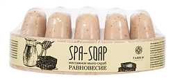 Купить fabrik cosmetology (фабрик косметик) spa-soap мыло-скраб массажное равновесие, 90г в Городце