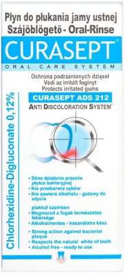 Купить курасепт (curasept) ополаскиватель хлоргексидин 0,12% 200мл ads 212 в Городце
