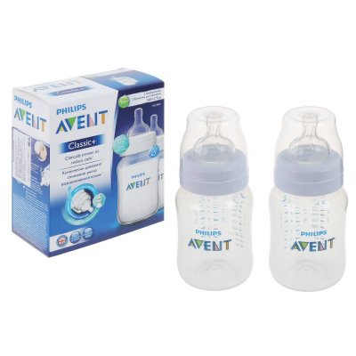 Купить avent (авент) бутылочка для кормления с 1мес 260 мл 2 шт (scf563/27) (авент, соединенное королевство в Городце