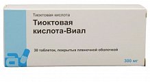 Купить тиоктовая кислота-виал, таблетки, покрытые пленочной оболочкой 300мг, 30 шт в Городце