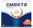 Купить смекта, порошок для приготовления суспензии для приема внутрь, апельсиновый 3г, пакетики 20 шт в Городце