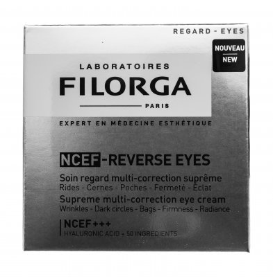 Купить филорга nctf-реверс айз (filorga nctf-reverse eyes) крем для контура вокруг глаз интенсив мультикорректирующий 15мл в Городце