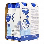 Купить fresubin (фрезубин), напиток для энтерального питания с пищевыми волокнами с нейтральным вкусом, 200мл 4 шт (2ккал) в Городце