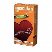 Купить masculan-3 (маскулан) презервативы классик с колечками и пупырышками 10шт в Городце