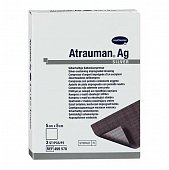 Купить paul hartmann (пауль хартманн) повязка атрауман аг с серебром 5х5см 3 шт в Городце