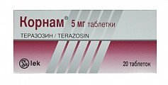 Купить корнам, таблетки 5мг, 20 шт в Городце