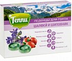 Купить леденцы теппи с шалфеем и шиповником, леденцы массой 3,2г 20 шт бад в Городце