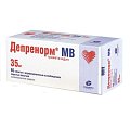 Купить депренорм мв, таблетки с пролонгированным высвобождением, покрытые пленочной оболочкой 35мг, 60 шт в Городце
