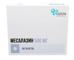 Купить месалазин, таблетки кишечнорастворимые, покрытые оболочкой 500мг, 100 шт в Городце