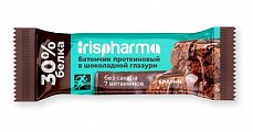 Купить ирисфарма (irispharma) батончик протеиновый 30% брауни в шоколадной глазури, 40г бад в Городце