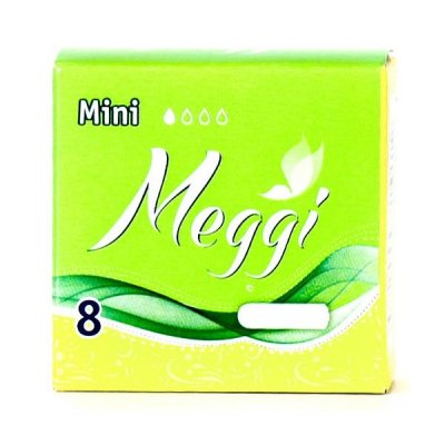 Купить meggi (мегги) тампоны гигиенические мини, 8 шт в Городце