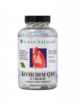 Коэнзим Q10 с Гинкго, капсулы 100 шт БАД