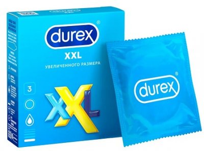 Купить durex (дюрекс) презервативы xxl 3шт в Городце