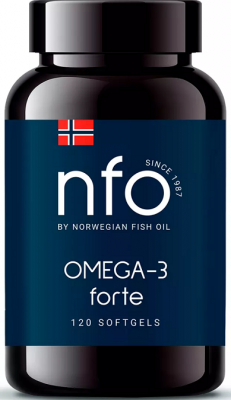 Купить норвегиан фиш оил (nof) омега-3 форте, капсулы 1384мг, 120 шт бад в Городце
