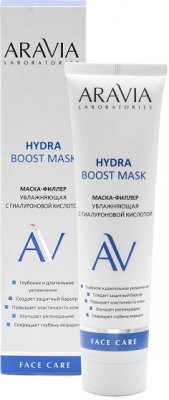 Купить aravia (аравиа) маска-филлер для лица увлажняющая гиалуроновая, 100мл в Городце
