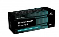 Купить спиронолактон медисорб, таблетки 25 мг, 30 шт в Городце