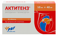 Купить актитенз, таблетки 10 мг+40 мг, 30 шт в Городце