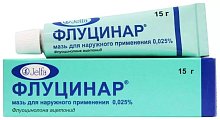 Купить флуцинар, мазь для наружного применения 0,025%, 15г в Городце