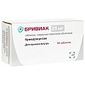 Купить бривиак, таблетки, покрытые пленочной оболочкой 25мг, 56 шт в Городце