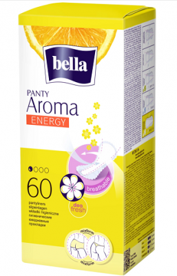 Купить bella (белла) прокладки panty aroma energy 60 шт в Городце