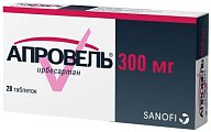 Купить апровель, таблетки покрытые пленочной оболочкой 300мг, 28 шт в Городце