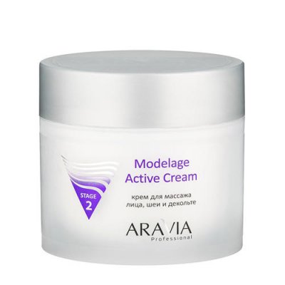 Купить aravia (аравиа) крем для массажа modelage active cream, 300мл в Городце