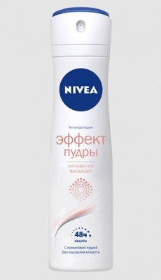 Купить nivea (нивея) део дезодорант спрей эффект пудры, 150мл в Городце