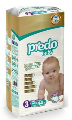 Купить predo (предо) baby pants подгузники размер 3, 4-9кг, 44 шт в Городце