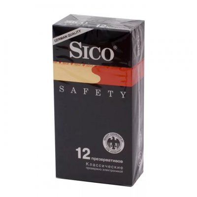 Купить sico (сико) презервативы safety классические 12шт в Городце