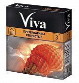 Купить viva (вива) презервативы ребристые 3шт в Городце