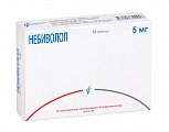 Купить небиволол, таблетки 5мг, 14 шт в Городце