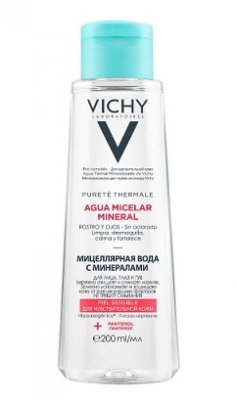 Купить vichy purete thermale (виши) мицеллярная вода с минералами для чувствительной кожи 200мл в Городце