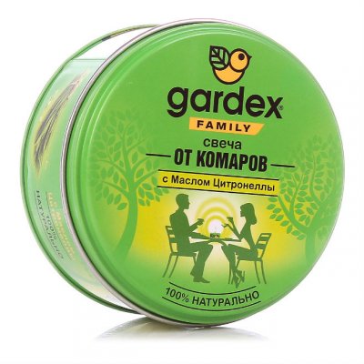 Купить гардекс (gardex) family свеча репелент от комаров в Городце