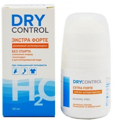 Купить dry control forte (драй контрол) экстра форте дабоматик от обильного потоотделения без спирта ролик 30% 50 мл в Городце