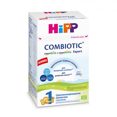 Купить hipp-1 (хипп-1) комбиотик эксперт, молочная смесь 600г в Городце