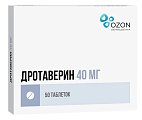 Купить дротаверин, таблетки 40мг, 50 шт в Городце