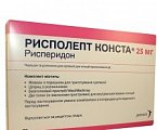 Купить рисполепт-конста, порошок для приготовления суспензии для внутримышечного введения пролонгированного действия 25мг, фл в Городце