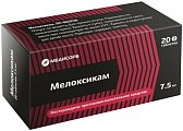 Купить мелоксикам медисорб, таблетки 7,5мг, 20шт в Городце