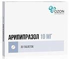 Купить арипипразол, таблетки 10мг, 30 шт в Городце