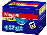 Купить коллаген ультра+ с, порошок с натуральным вкусом пакет-саше массой 8 гр 30 шт. бад в Городце