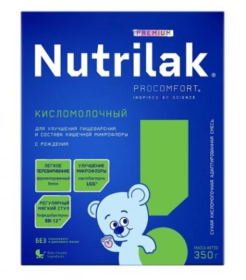 Купить нутрилак премиум (nutrilak premium) кисломолочный молочная смесь с рождения, 350г в Городце
