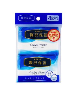 Купить elleair lotion tissue (эллейр) салфетки бумажные, 14х4 шт в Городце