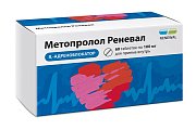 Купить метопролол-реневал, таблетки 100мг 60шт в Городце