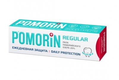 Купить pomorin (поморин) зубная паста ежедневная защита, 100мл в Городце