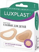 Купить luxplast (люкспласт) пластырь глазной детский нетканевая основа 60 х 48мм, 7 шт в Городце