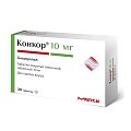 Купить конкор, таблетки, покрытые пленочной оболочкой 10мг, 30 шт в Городце