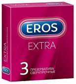 Купить eros (эрос) презервативы экстра 3шт в Городце