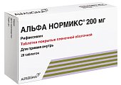 Купить альфа нормикс, таблетки, покрытые пленочной оболочкой 200мг, 28 шт в Городце