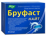 Купить бруфаст найт, капсулы 25мг+200мг 20шт в Городце
