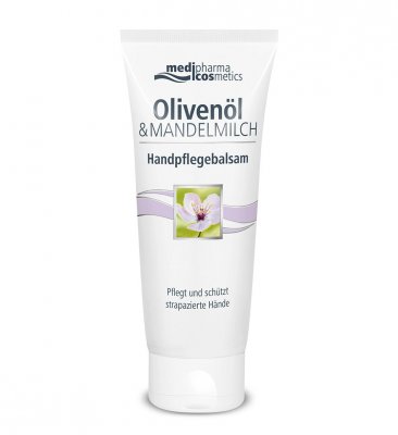 Купить медифарма косметик (medipharma cosmetics) olivenol бальзам для рук с миндальным маслом, 100мл в Городце